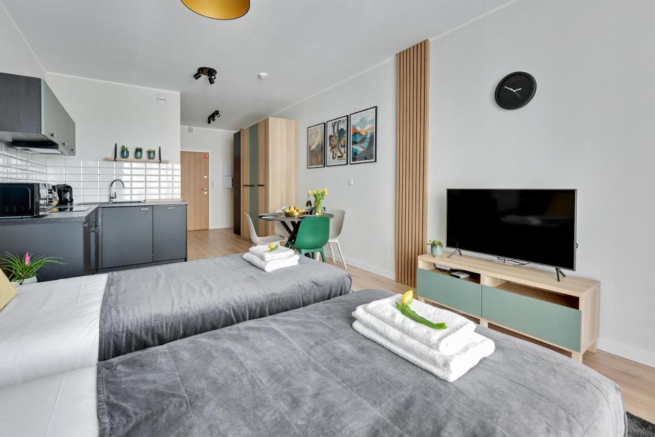 Apartament Walowa Shipyard Gdansk Luaran gambar